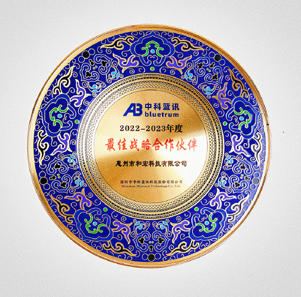 喜报 | 华会体育(China)官方网站荣膺中科蓝讯“最佳战略合作伙伴”